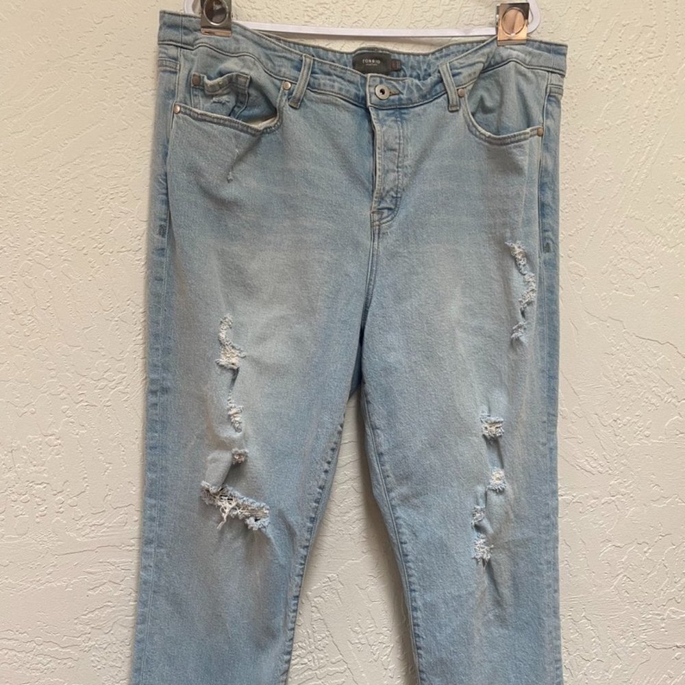 Torrid Distressed Boyfriend Jeans